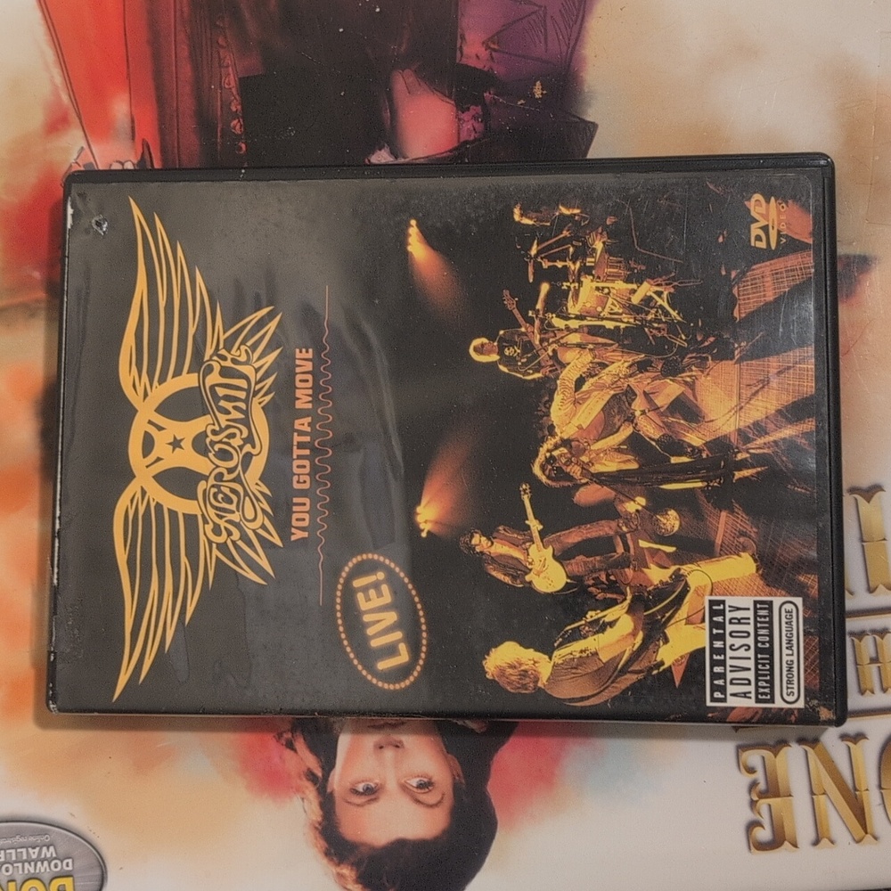 SALE Aerosmith: You Gotta Move 2 Disc Set (DVD +CD)